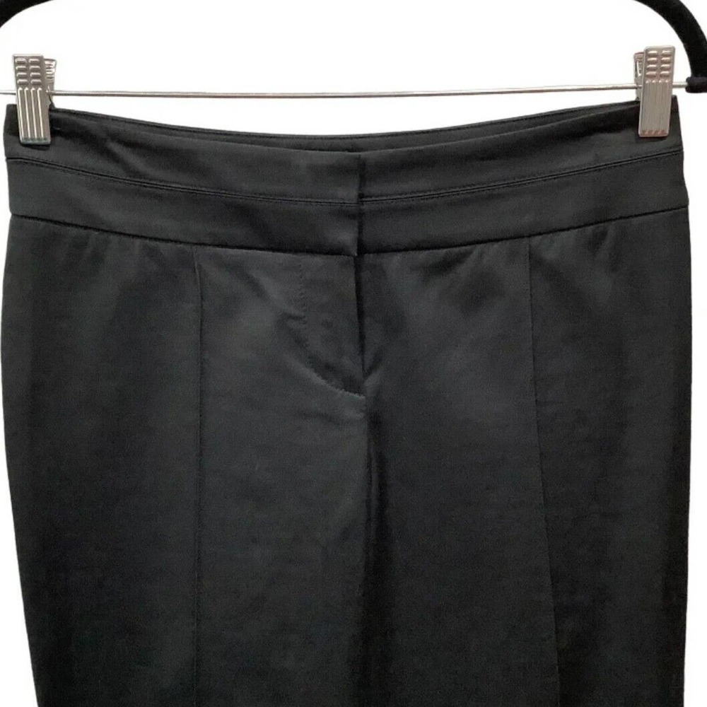 Bebe Womens Black Cropped Dress Pants size 2 Evening Party Dressy EUC - Picture 4 of 5